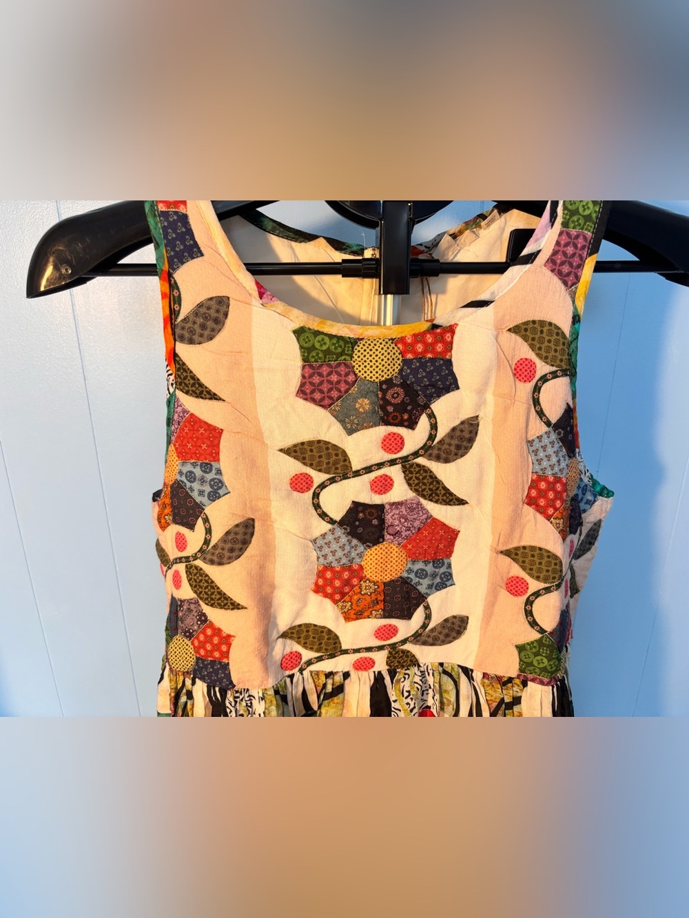 Anthropologie Multicolor Patchwork Maxi Dress - Picture 3 of 6